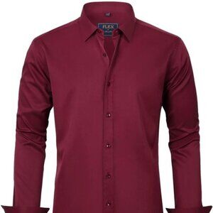 Alimens & Gentle Men's Dress Shirt, Long Sleeve
